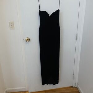 Cardiere et Cie Vintage Velvet Dress